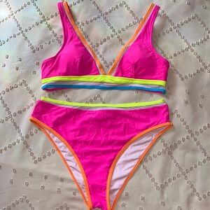 Bikini 🏝👙2pc neon colors